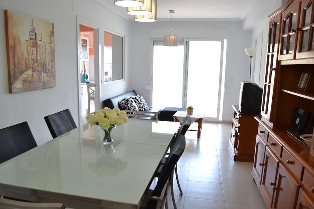 Apartamento Junto A Playa Y Cerca De Campo De Golf El Perellonet Exterior foto